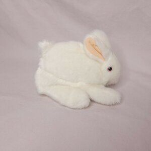 Folkmanis 7" White Easter Bunny Rabbit Plush Hand Puppet Stuffed Animal Toy